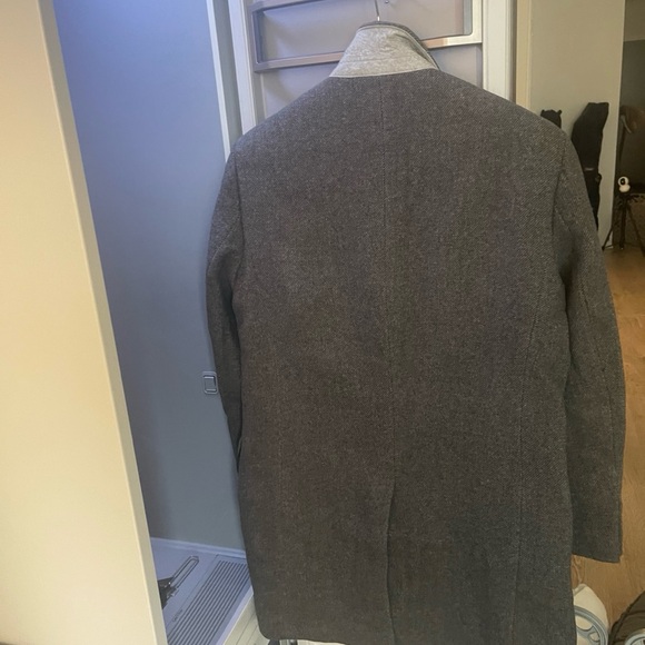 Club Monaco Wool Twill Topcoat - Picture 2 of 2